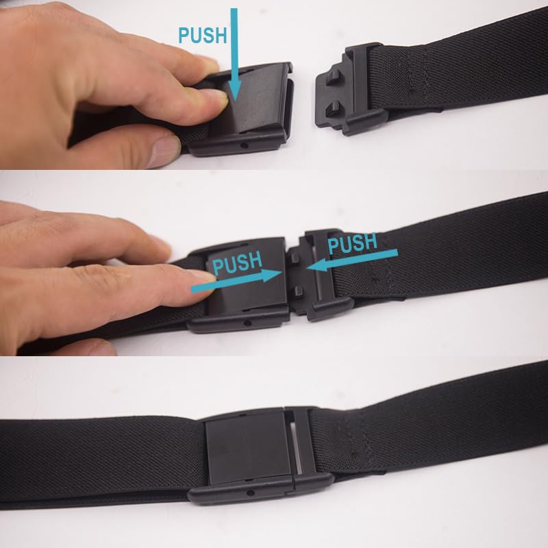 Gelante Women Invisible Belt - Elastic Adjustable Slimming No Show - 2045-Black (14+)