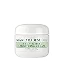 Mario Badescu Elbow & Heel Smoothing Cream, Rich, Thick Formula with Exfoliating Salicylic Acid, Overnight Foot Care for Cracked, Dry, Rough Skin, 2