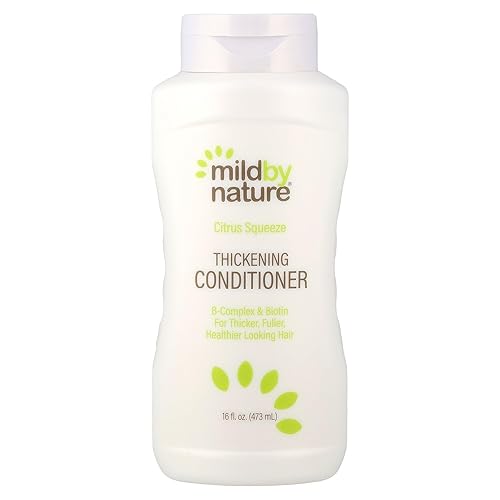MILD BY NATURE Thickening Conditioner, B-Complex & Biotin, Citrus Squeeze, 16 fl oz (473 ml)