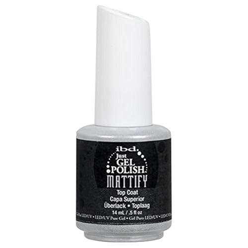 IBD Just Gel Polish, Mattify Top Coat, 0.5 Fluid Ounce Beauty & Personal Care IBD