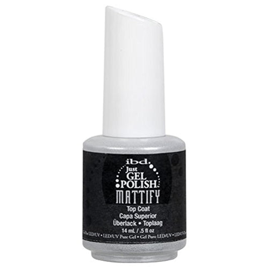 IBD Just Gel Polish, Mattify Top Coat, 0.5 Fluid Ounce Beauty & Personal Care IBD