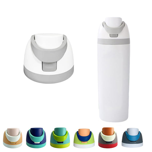 Noiimiy Replacement Cap for Owala Freesip, Replacement Lid Compatible with Owala Cup Sizes 16oz 24oz 32oz 40oz This BPA-Free One-Touch Water Bottle