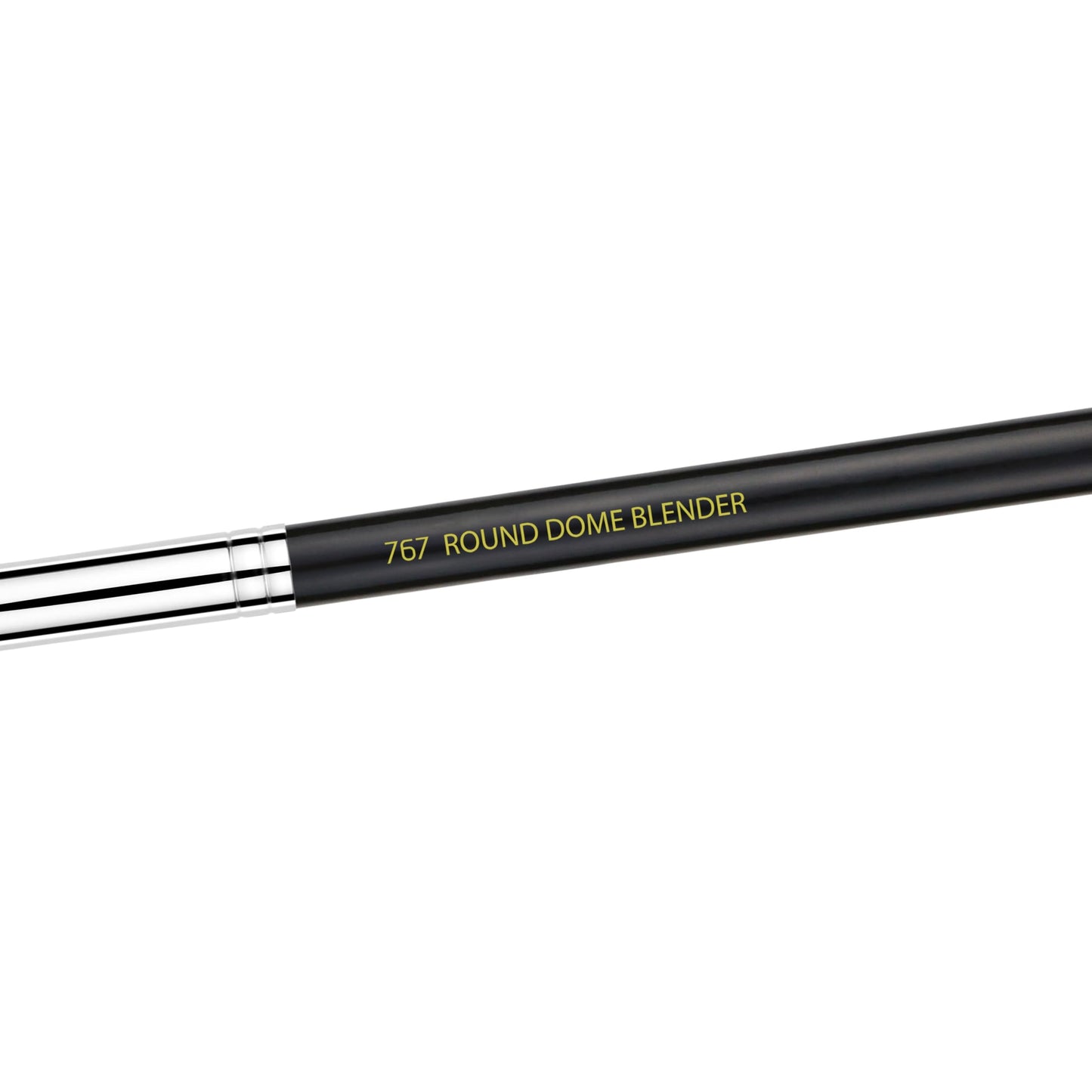 Bdellium Tools Professional Makeup Brush - Maestro Series 767 Round Dome Blender - With Soft Synthetic Fibers, For Blending & Smoothing (Black, 1pc)