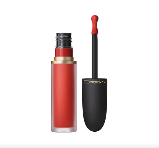 MAC Cosmetics Powder Kiss Lip + Cheek Mousse, 58 Creamsicle, Multi-Use Hydrating Formula, Soft-Focus Matte Finish, 10-Hour Longwear, 5ml