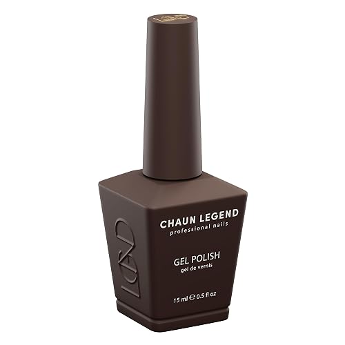 Chaun Legend UV Gel Nail Polish, 0.5 Ounce Long Lasting Salon Quality, Bubble Free Professional Manicures, Quick Dry, High Shine, Knock on Wood LG5077 Beauty & Personal Care Chaun Legend Professional Nails