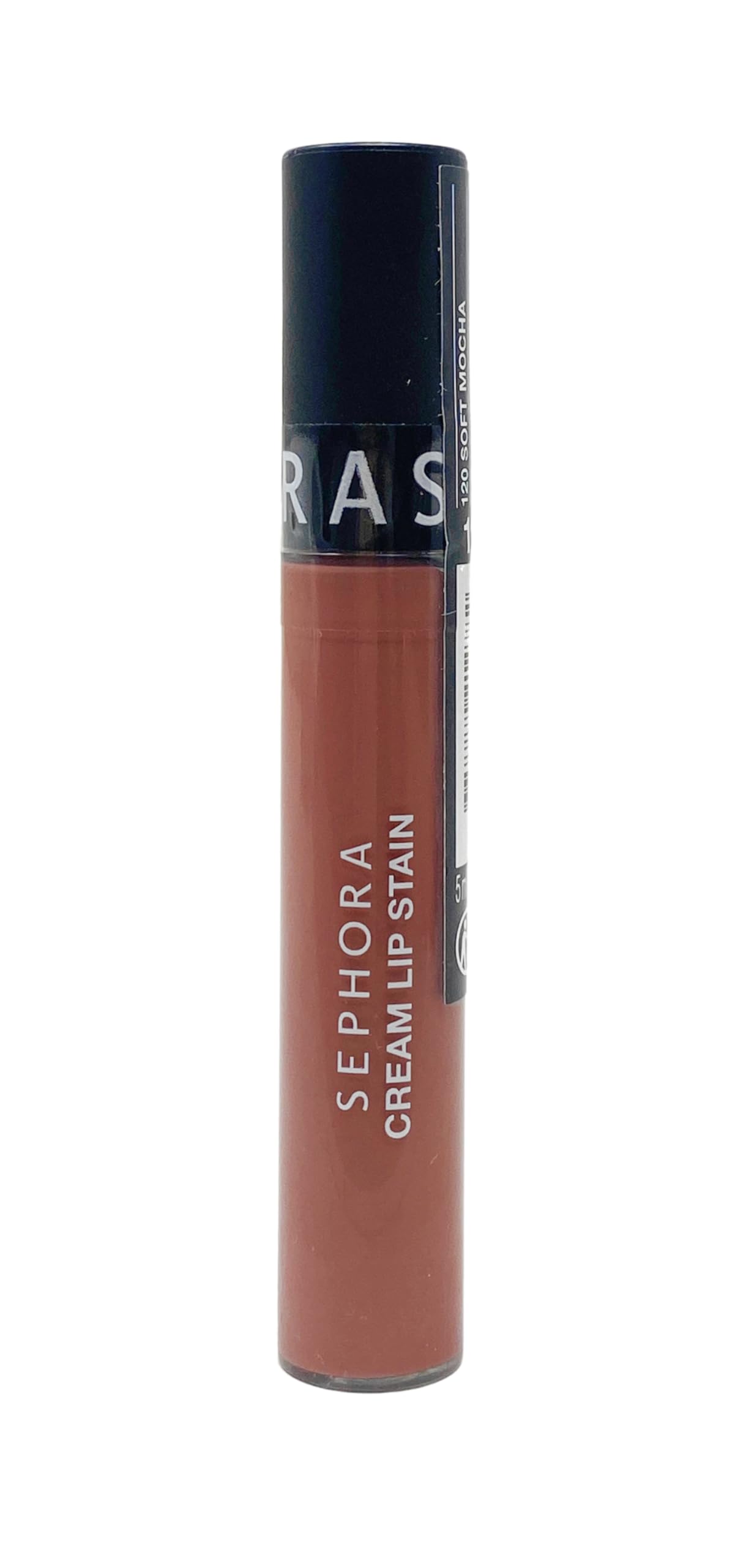 SEPHORA Collection Cream Lip Stain - 120 Soft Mocha (matte pink nude) 0.16 oz. / 5 mL
