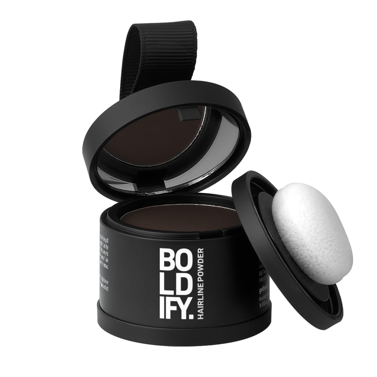 BOLDIFY Hairline Powder - Water-Resistant Root Touch Up Hair Color for Gray Coverage - 24-Hour Stain-Proof, Mess-Free Hair Powder for Thinning Hair Beauty and Personal Care Boldify