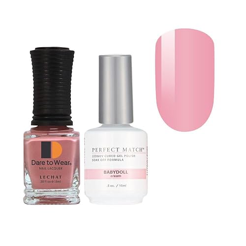 LECHAT Perfect Match Gel Polish, Baby Doll, 0.5 fluid_ounces (PMS213) Beauty & Personal Care LECHAT