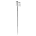 wet n wild Eyebrow and Liner Brush, Dual-Ended Precision, Angled for Definition, Ergonomic Handle for Comfortable Precision Control, Cruelty-Free