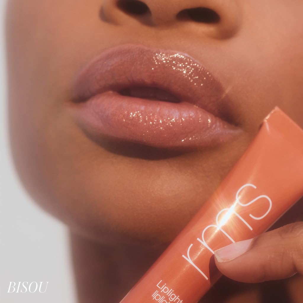 Rms Beauty Liplights Cream Lip Gloss - Bisou for Women - 0.31 oz Lip Gloss