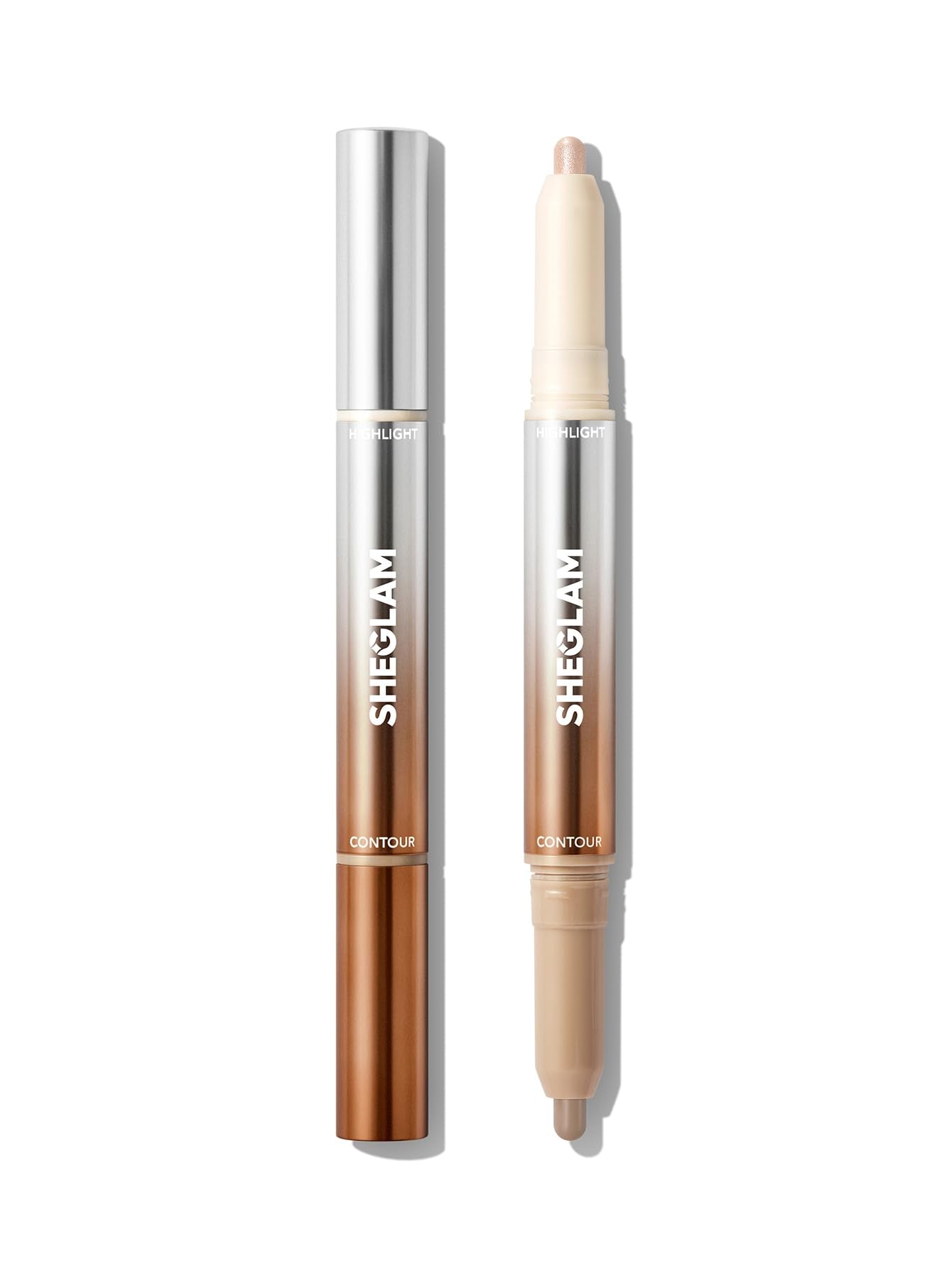 SHEGLAM Fine Line 2-in-1 Nose Contour & Highlight Pen-05 Soft Tan