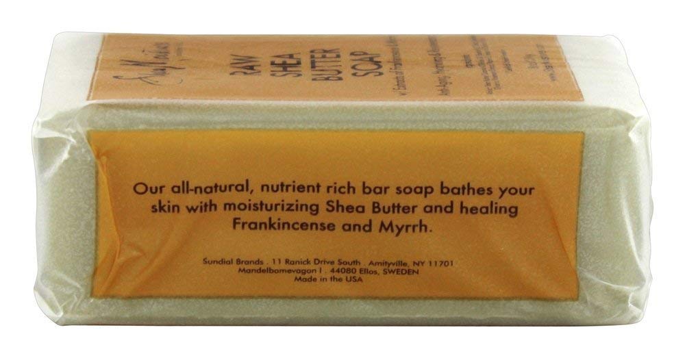 SheaMoisture Bar Soap For Body And Face For Dry Skin With Raw Shea Butter Paraben Free 8 oz