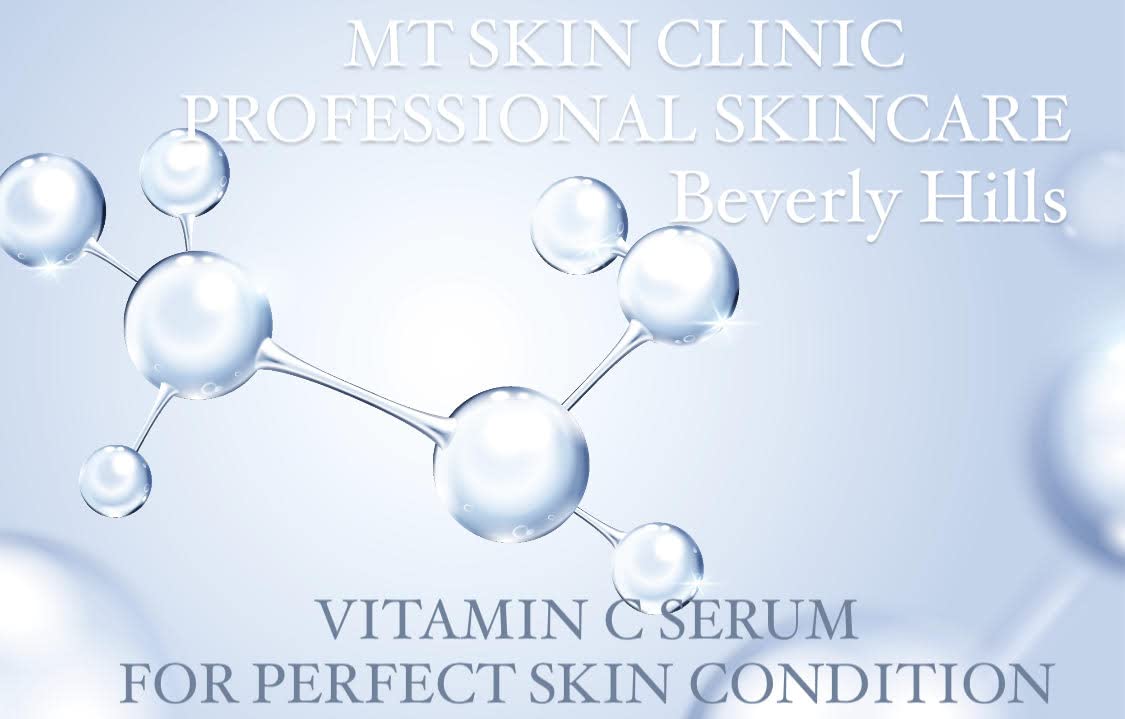 MT Skin Clinic Pro Advanced Hyaluronic Acid Serum for Face, Glow+ Antioxidant Protein-Rich Face Lift Serum with Vitamin C, Niacinamide and B5 for Dry