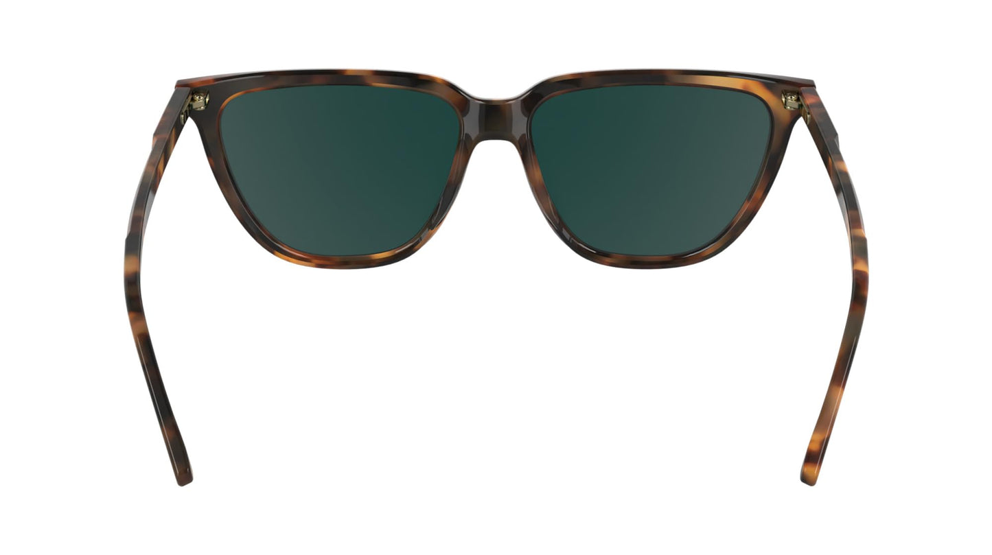 Calvin Klein Women's Sunglasses CK24537S - Milky Brown Havana with Solid Petrol Lens