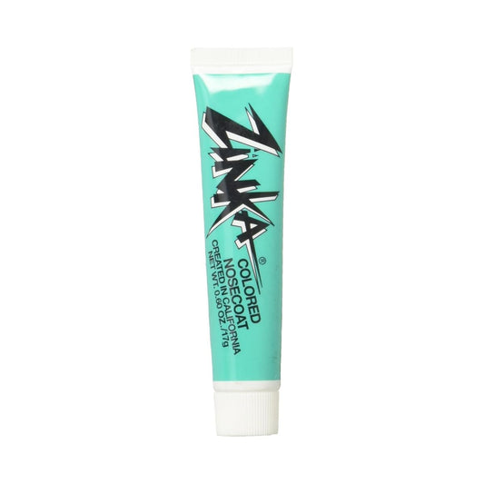 Zinka Colored Zinc Oxide Sunblock - High Zinc Formula for Nose and Face, Water & Sweat Resistant, Teal