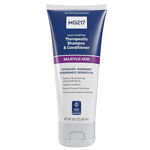MG217 Psoriasis Scalp Solutions, Shampoo + Conditioner, 8 Ounce (5603)