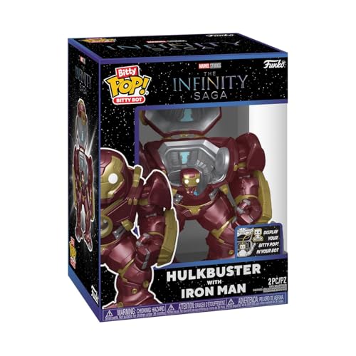 Funko Pop! Bitty Bots: Marvel - Hulkbuster with Iron Man