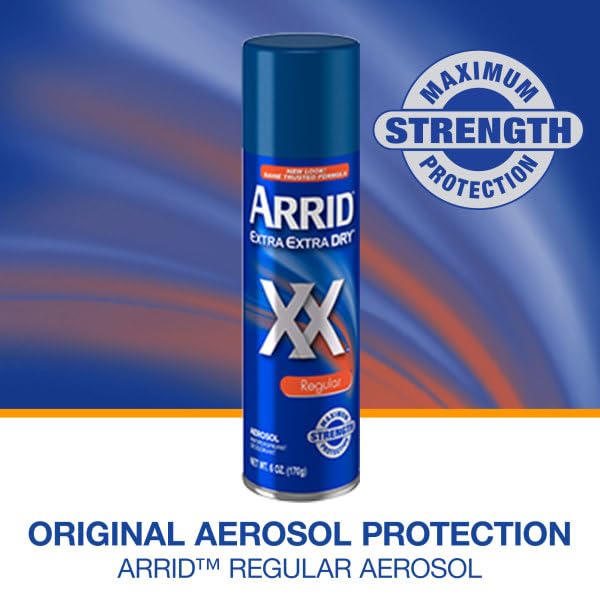 ARRID XX Anti-Perspirant Deodorant Spray Regular 4 oz (Pack of 3) Beauty and Personal Care Arrid
