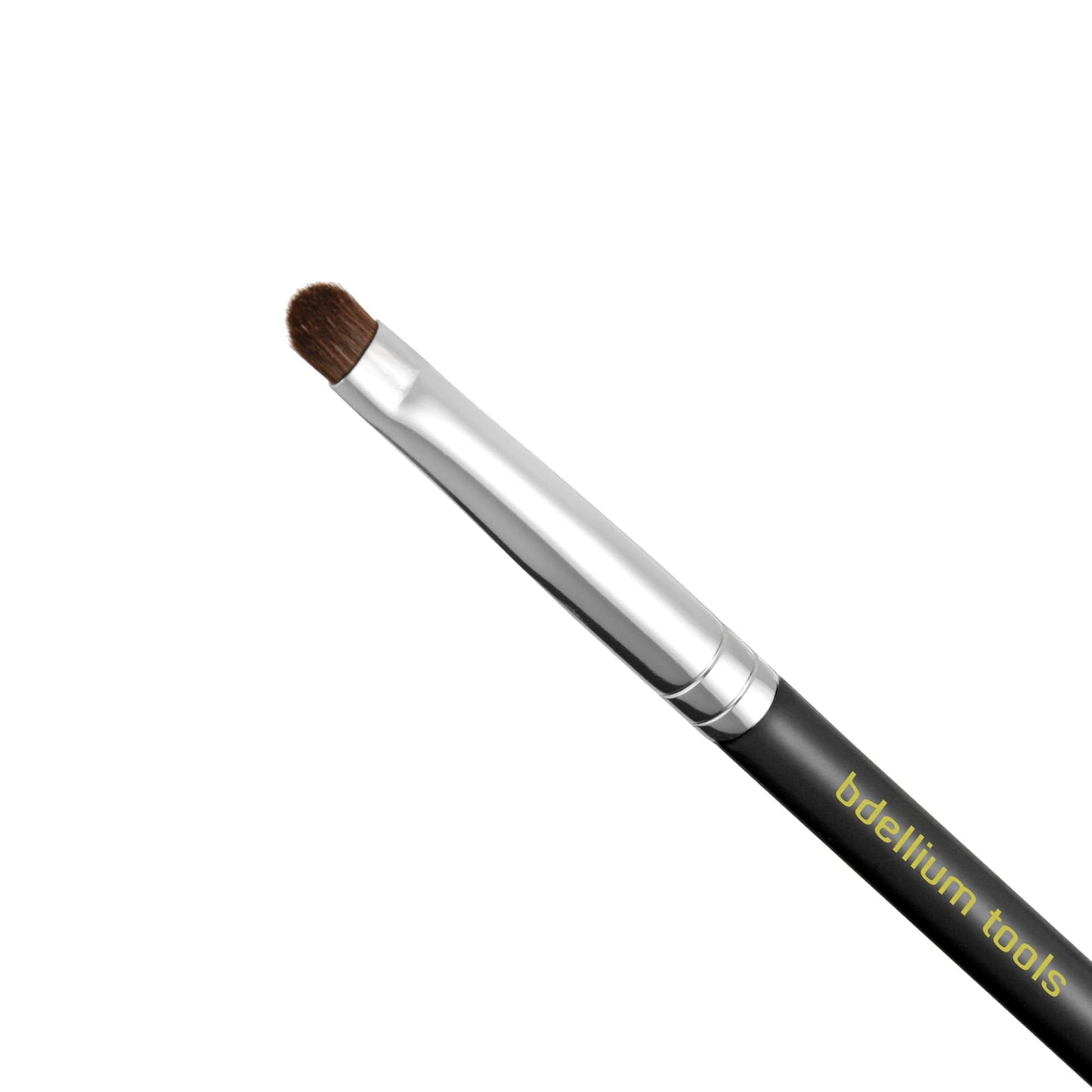 Bdellium Tools Professional Makeup Brush - Maestro Series 755 Smudge - With Mix of Soft Synthetic & Natural Fibers, For Precise Smudging (Black, 1pc)