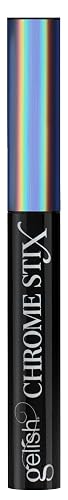 Gelish Chrome Stix Metallic Nail Art Powder: Silver Holographic, 0.5g Beauty & Personal Care Gelish