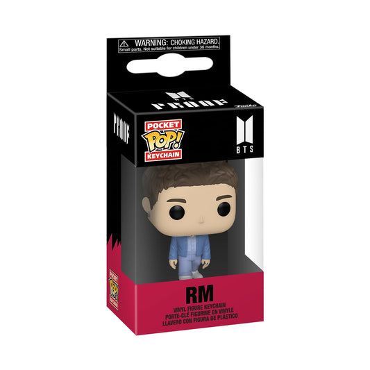 Funko POP! Keychain: BTS - RM Novelty Keyring - Collectable Mini Figure - Stocking Filler - Gift Idea - Official Merchandise - Music Fans - Backpack…