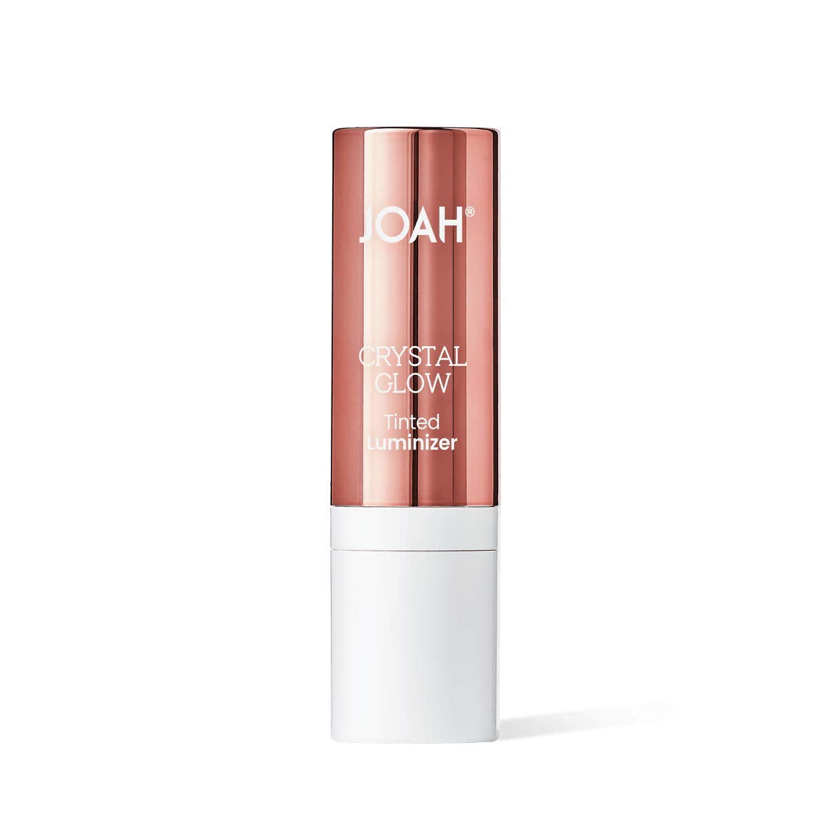 JOAH Highlighter Stick, Crystal Glow Tinted Luminizer Contour Makeup, Crystalide Peptide for Clearer, Smoother Looking Skin, Built-In Detachable