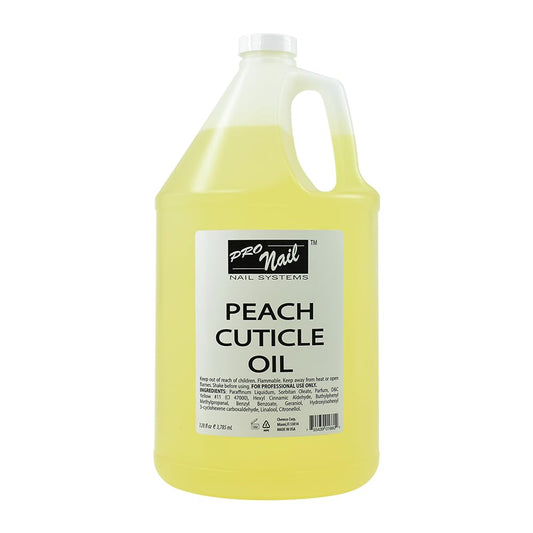 PRO NAIL - Cuticle Revitalizing Oil for Nails, Peach, 128 Oz - Professional Strength, Pedicure and Manicure - Moisturizes and Strengthens Nails