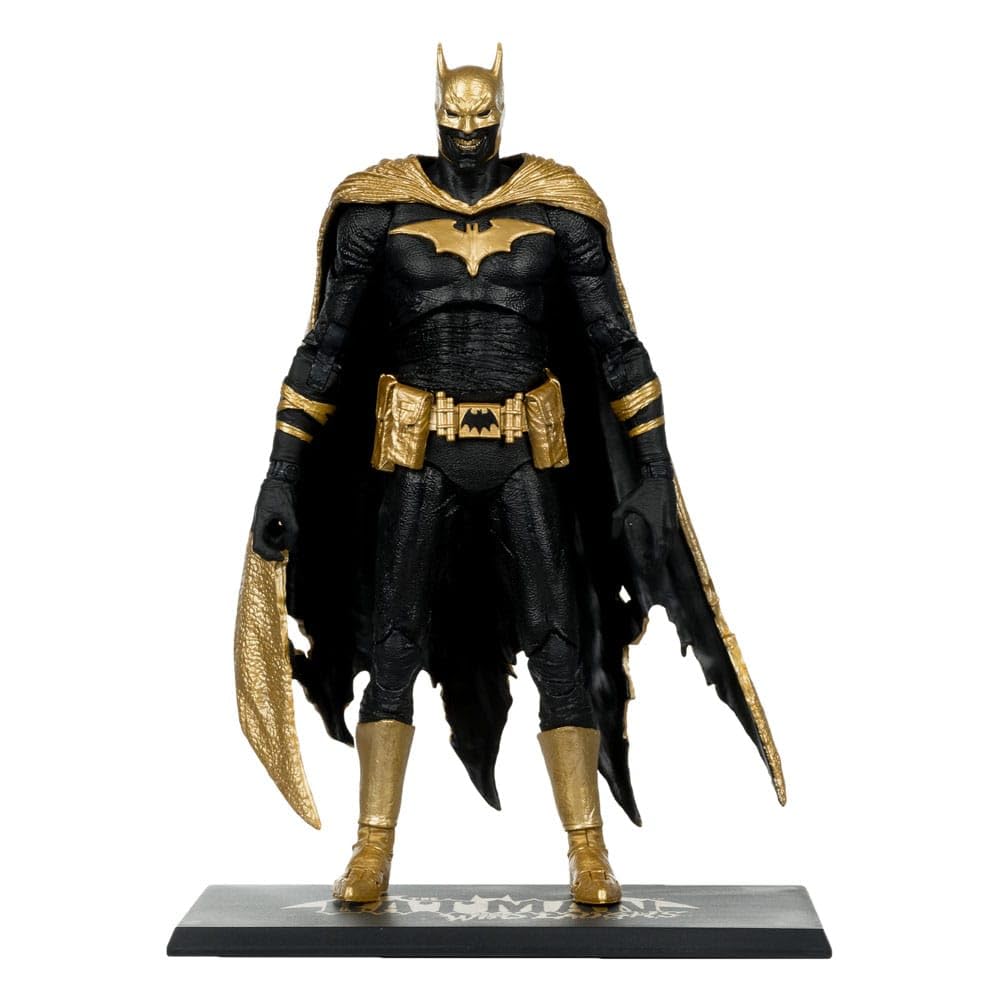 Batman of Earth-22 Infected (Dark Metal) Knightmare Edition Gold Label 7" Figure