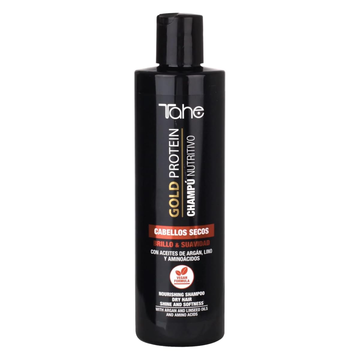 Tahe Gold Protein For Dry Hair Small Kit - Shampoo 300ml, Mask 400ml, Styling Cream 200ml - Nourishing & Softness