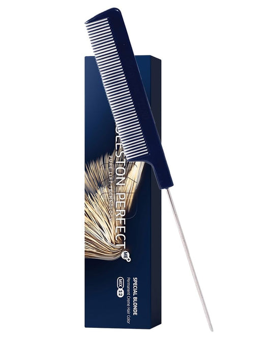 Koleston Perfect ME+ 12/03 Special Blonde/Natural Gold Hair Color | Permanent Creme Hair Dye 2oz and M Hair Designs Tail Comb (Bundle) Beauty & Personal Care M Hair Designs