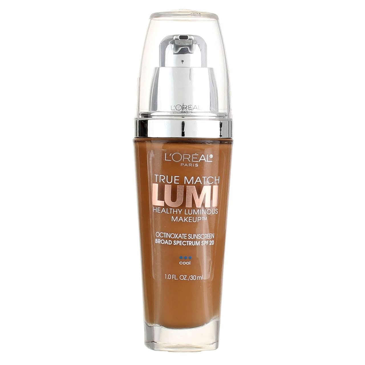 L’Oreal ParisTrue Match Lumi Healthy Luminous Makeup, Soft Sable [C6], 1 oz