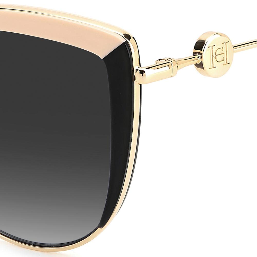 Carolina Herrera HER 0112/S Gold Black/Dark Grey Shaded 58/17/145 women Sunglasses
