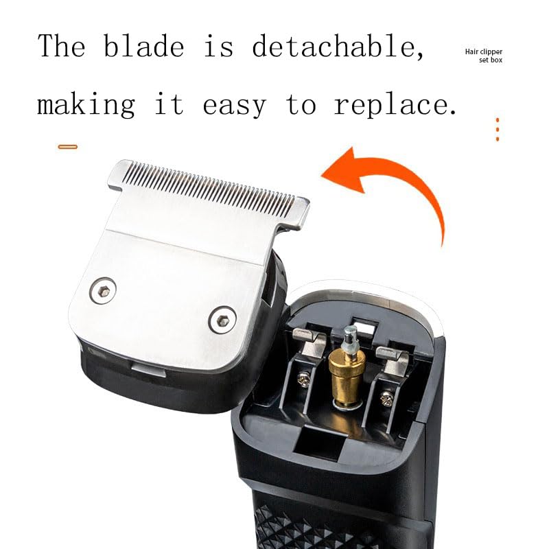 Professional Hair Clippers for Men, Cordless & Corded Barber Rechargeable for Cutting, Beard and Body Grooming Kit for Household,9000RPM, 4 Limit Beauty and Personal Care QDKVTNDJZ