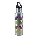 Disney - Colorful Neon Mickey Mouse Water Bottle - Wide Mouth