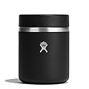 Hydro Flask Food Jar - Insulated Stainless Steel, Snack Travel Container for Hot Food & Soup 28 Oz Black