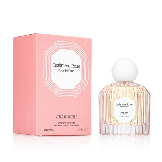 Jean Rish Cashmere Rose Perfume for Women Eau De Parfum, Long-Lasting Luxury Fragrance, Made In USA - Rose, Musk Scent - 100ml / 3.4 oz Beauty & Personal Care Jean Rish