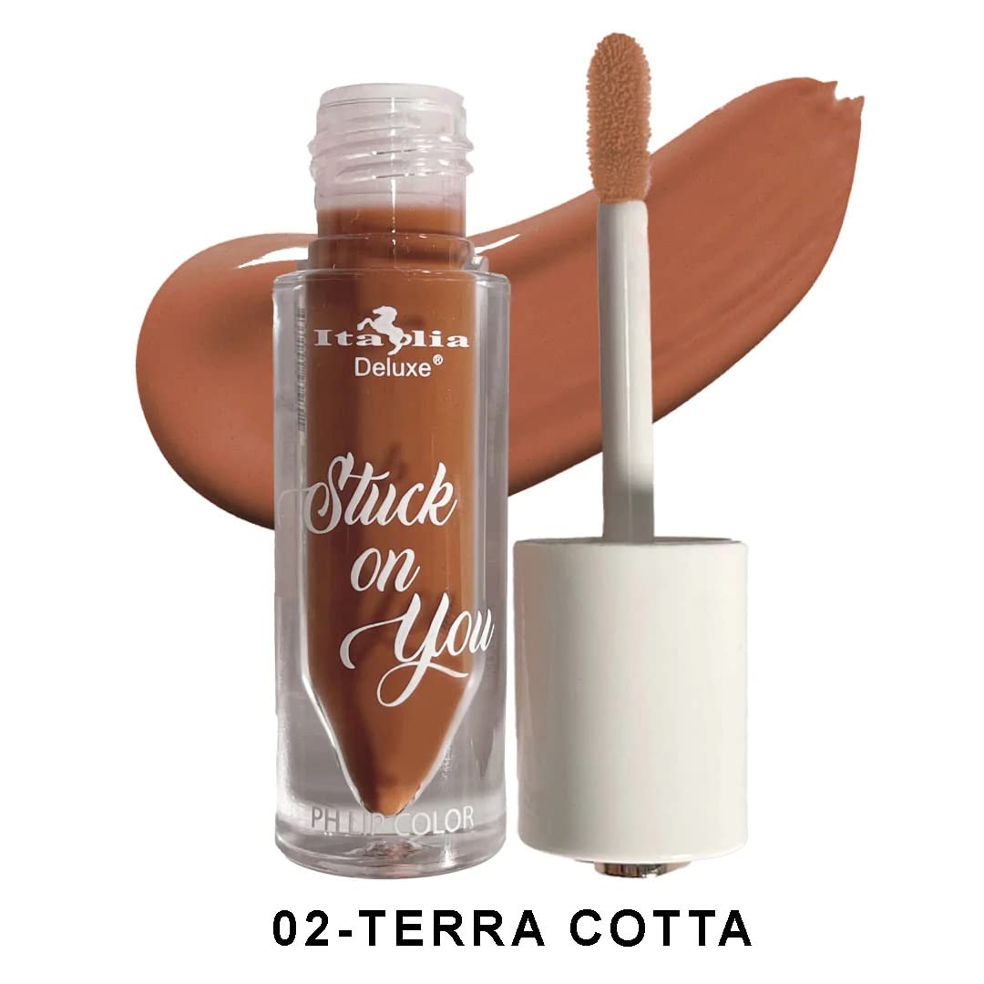 Italia Deluxe STUCK ON YOU PH LIP COLOR 6 Piece Set Lasts All Day, 0.1058 Ounce