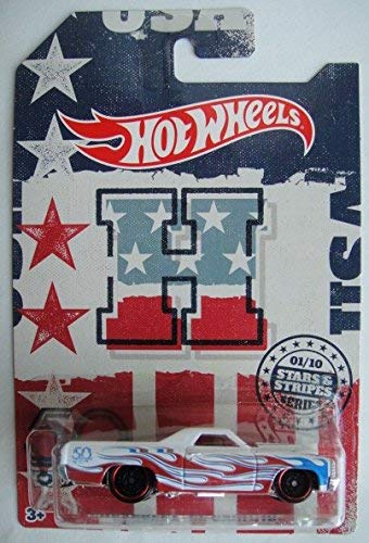 Hot Wheels STARS & STRIPES 50THE EDITION, WHITE CHEVROLET EL CAMINO 1/10