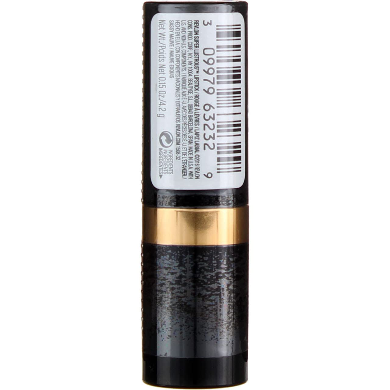 Revlon Super Lustrous Lipstick with Vitamin E and Avocado Oil, Cream Lipstick in Mauve, 463 Sassy Mauve, 0.15 oz (Pack of 2)