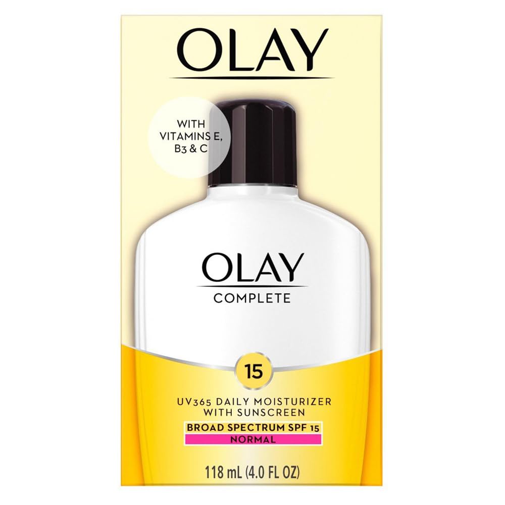 Olay Complete Moisturizer Normal Spf#15 4 Ounce (118Ml) (3 Pack ...