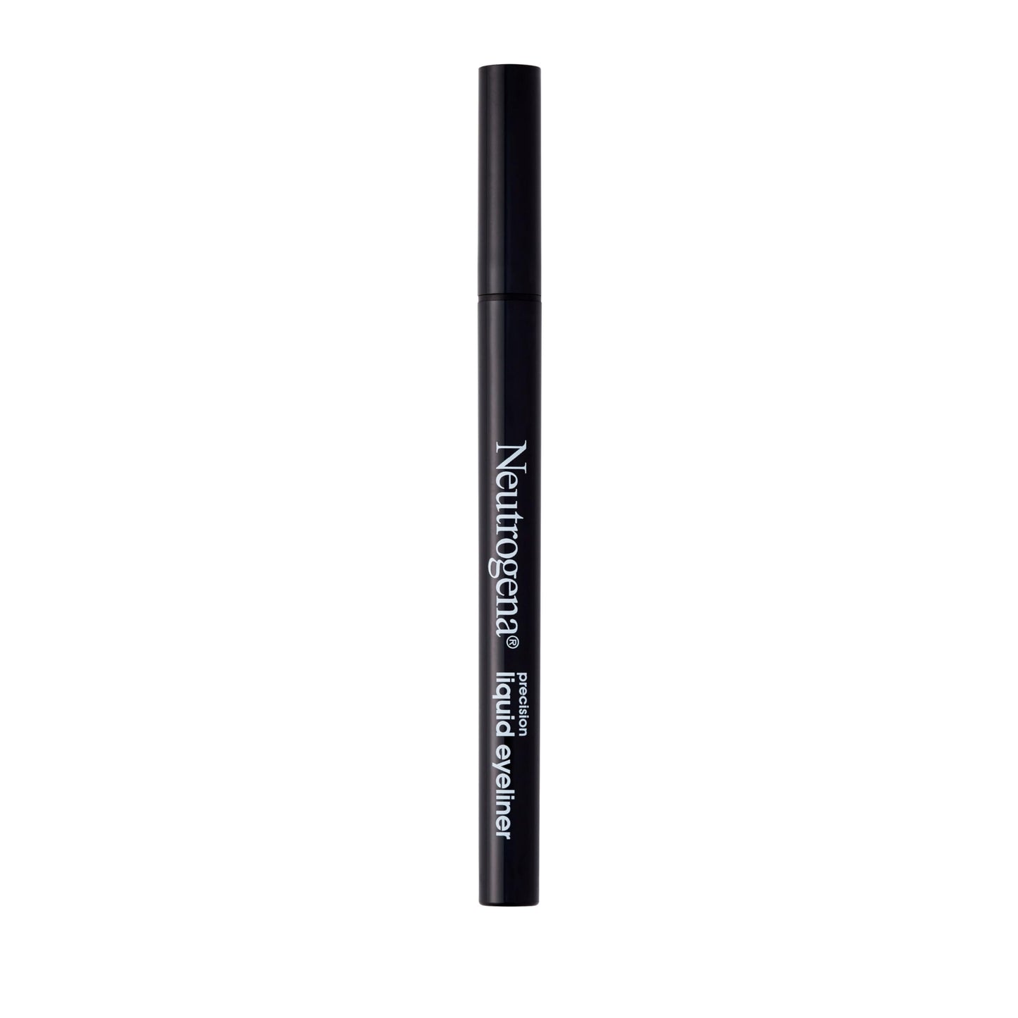 Neutrogena Precision Liquid Eyeliner with Honey & Coconut, Hypoallergenic, Smudge- & Water-Resistant Liquid Eyeliner Makeup for Sensitive Eyes