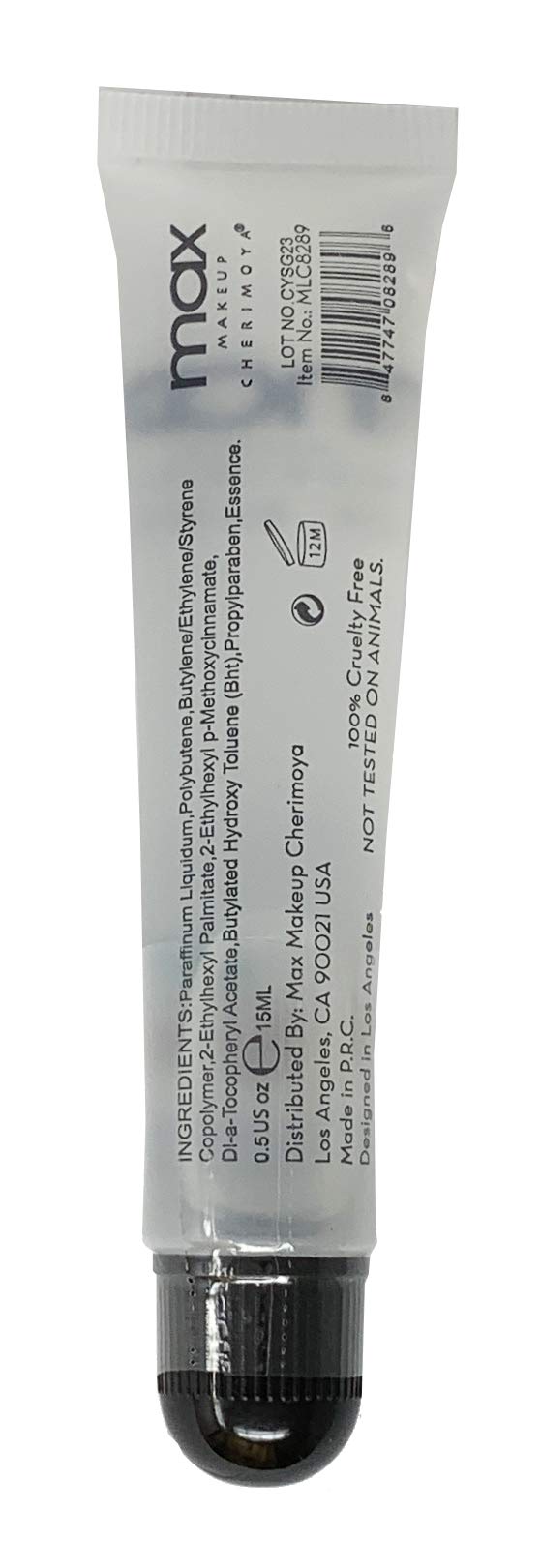 MAX Makeup Cherimoya Lip Polish Clear