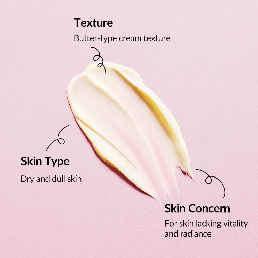 Whamisa Organic Flowers Nourishing Cream, 95.2% Organic, Waterless Formula, Fermented Ingredient Formula for Deep Hydration & Skin Comfort