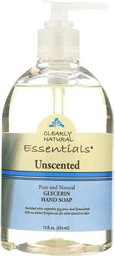 Clearly Natural Pure and Natural Glycerine Hand Soap Unscented - 12 fl oz - Pack of 1 by Clearly Natural