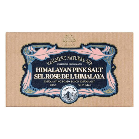 Veilment Natural Spa Himalaya Pink Salt Exfoliating Soap Beauty & Personal Care AVON
