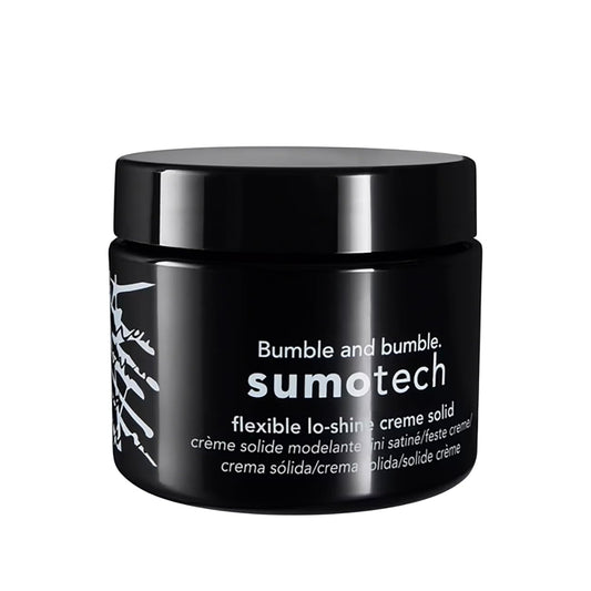 Bumble and bumble. Sumotech Flexible Hold Cream Solid | Pliable Texture, Flexible Hold + Lo-shine Finish | Wavy, Straight, 1.5 Ounce
