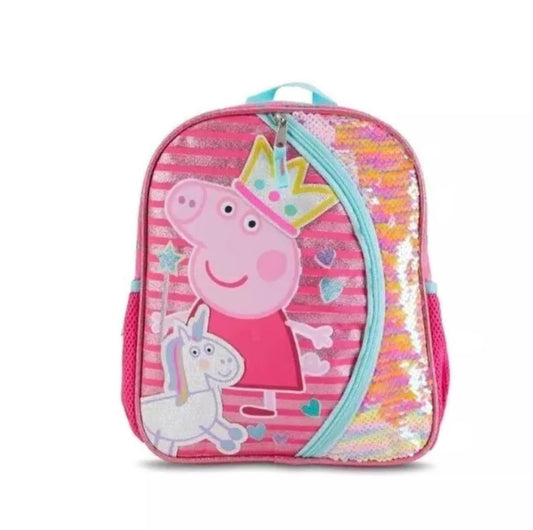 Peppa Pig Kids' 12"" Backpack, Small