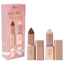 LYS Beauty Mini Glow Worthy Light Bronzer & Highlighter 2-Piece Set - Strength/Brave - Cream Bronzer Stick & Highlighter Duo