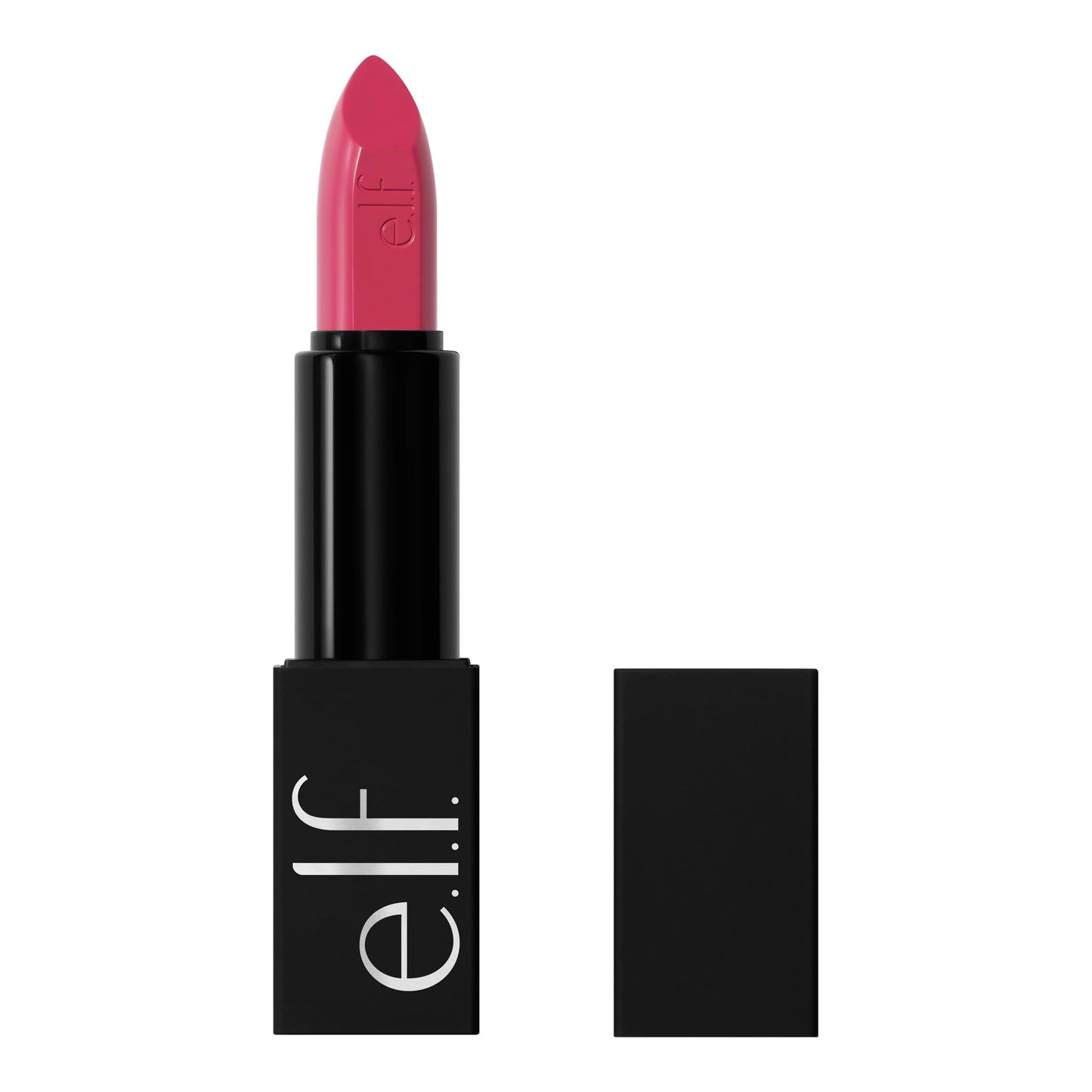 e.l.f. O Face Satin Lipstick, Richly Pigmented, Nourishing & Long-Lasting Creamy Lipstick, Infused With Jojoba, Vegan & Cruelty-Free, Vibe Check