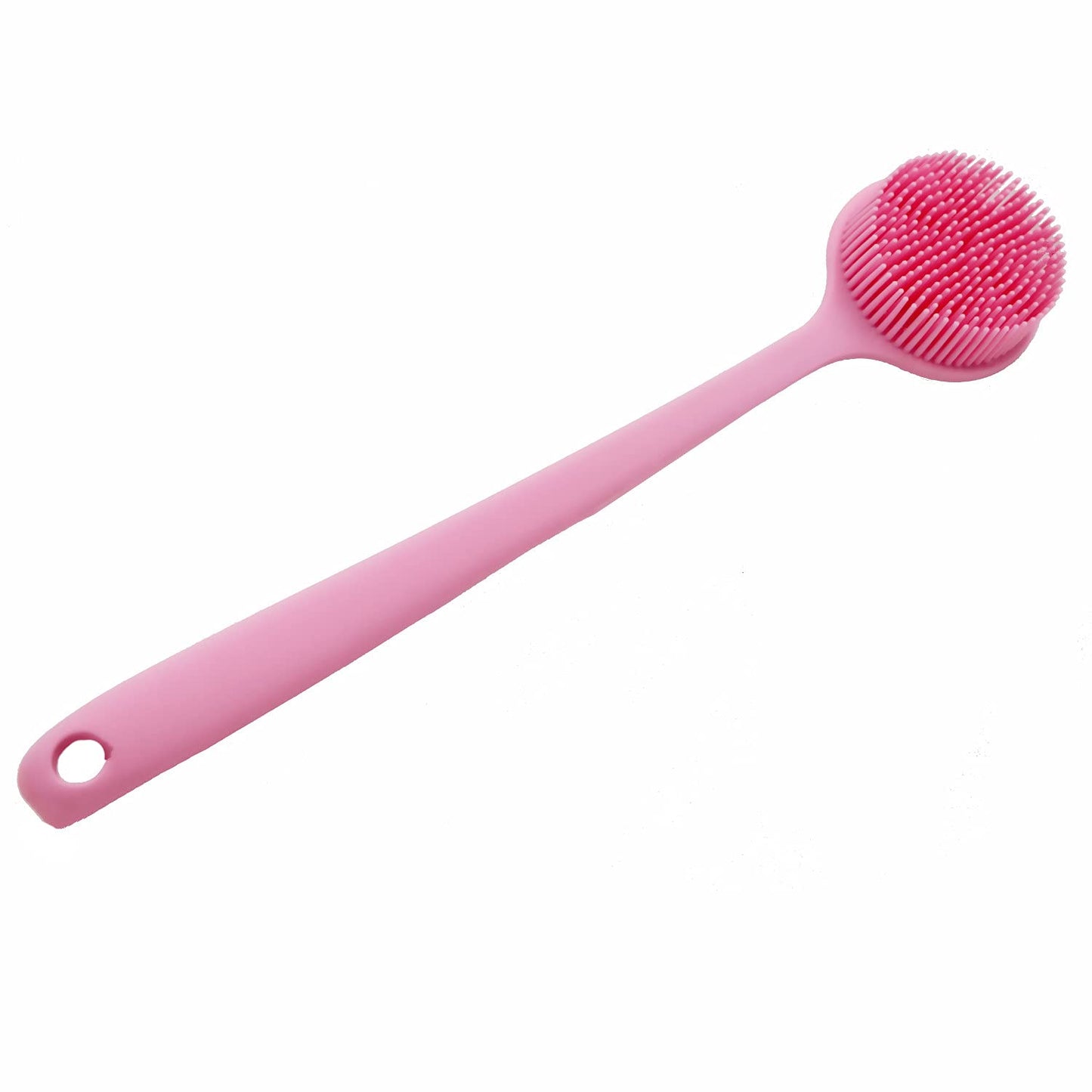 Cinlitek Silicone Body Scrubber, Long Handle Back Scrubber for Shower, Silicone Body Brush Shower Scrubber for Body, Shower Srush Back Brush Body